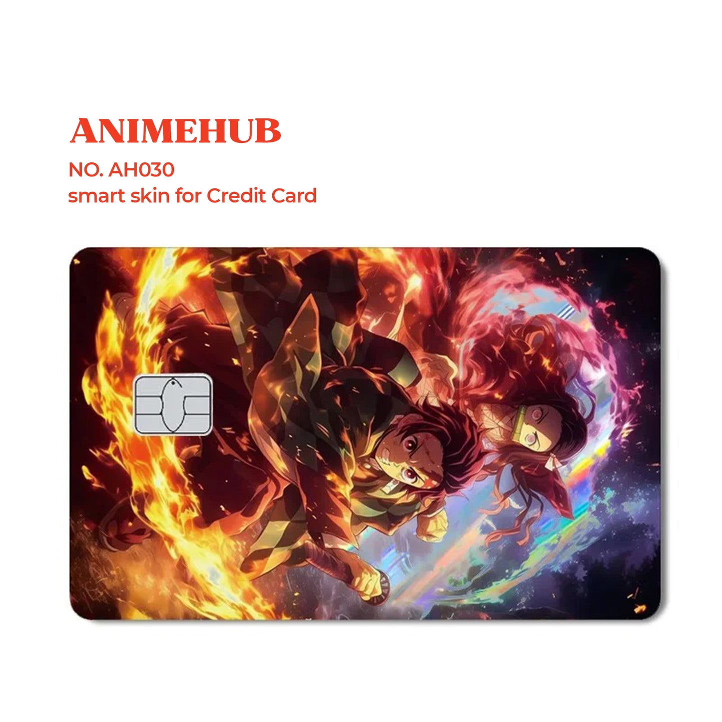 Demoon Slayerr 1  – Credit Card Skin Design Form ANIME HUB