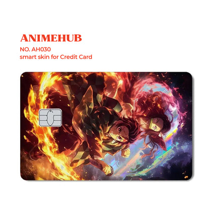 Demoon Slayerr 1  – Credit Card Skin Design Form ANIME HUB