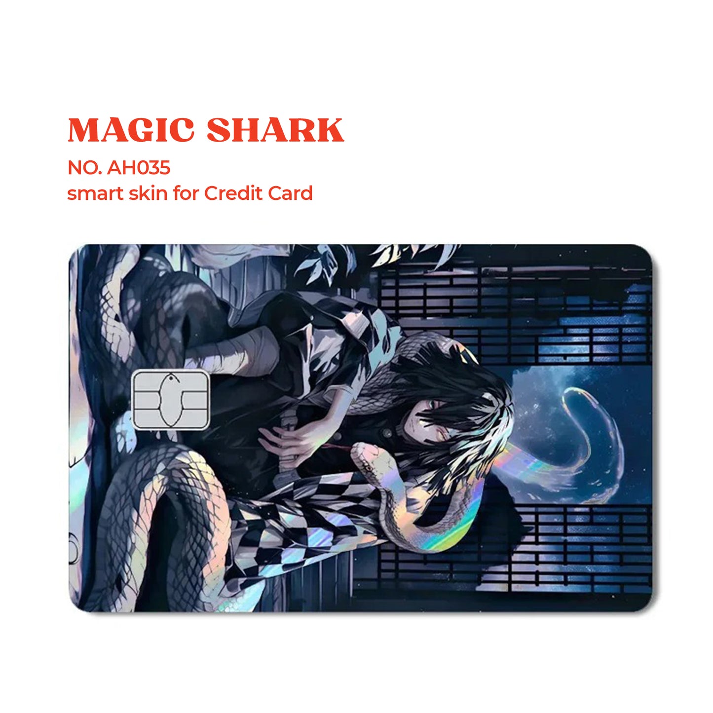 Demoon Slayerr 1  – Credit Card Skin Design Form ANIME HUB