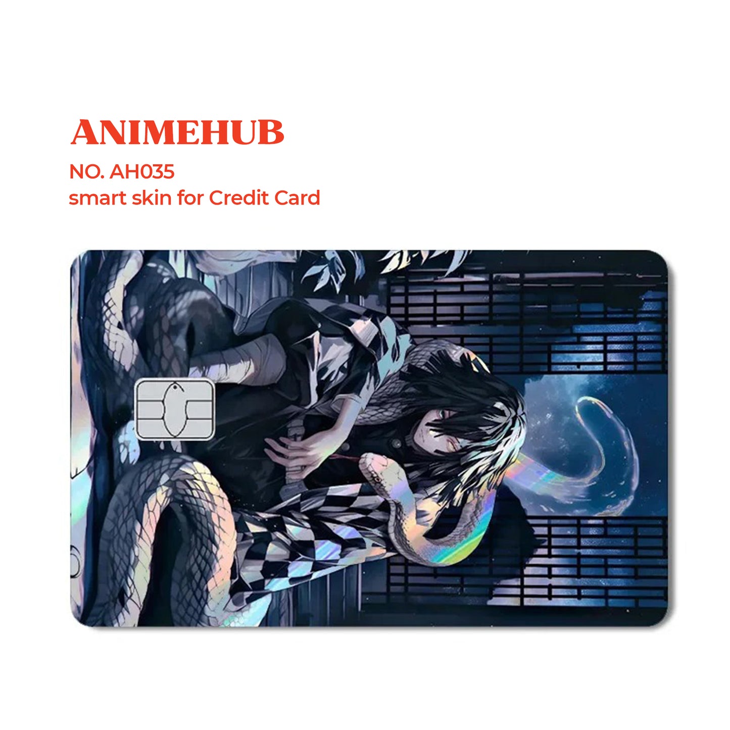 Demoon Slayerr 1  – Credit Card Skin Design Form ANIME HUB