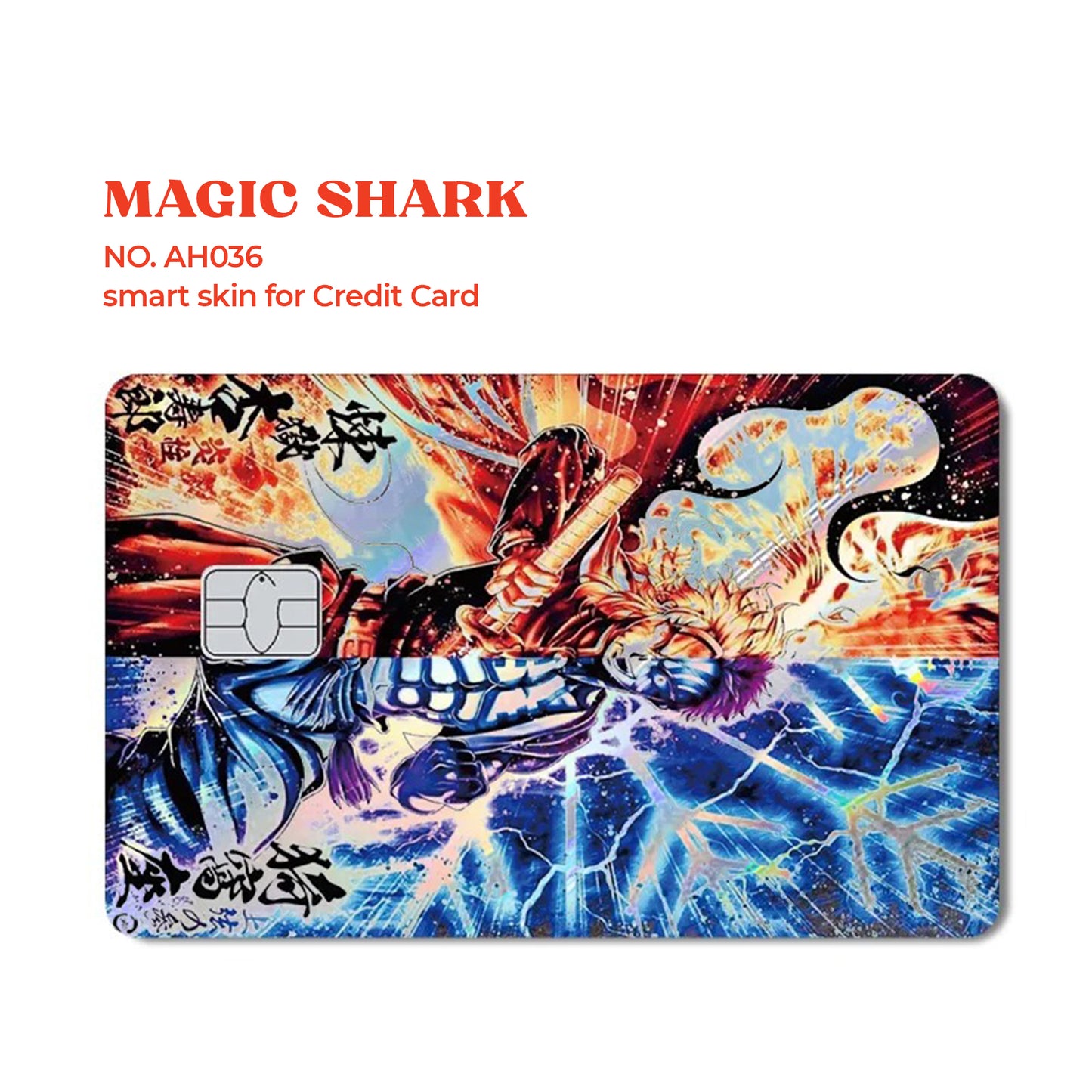 Demoon Slayerr 1  – Credit Card Skin Design Form ANIME HUB