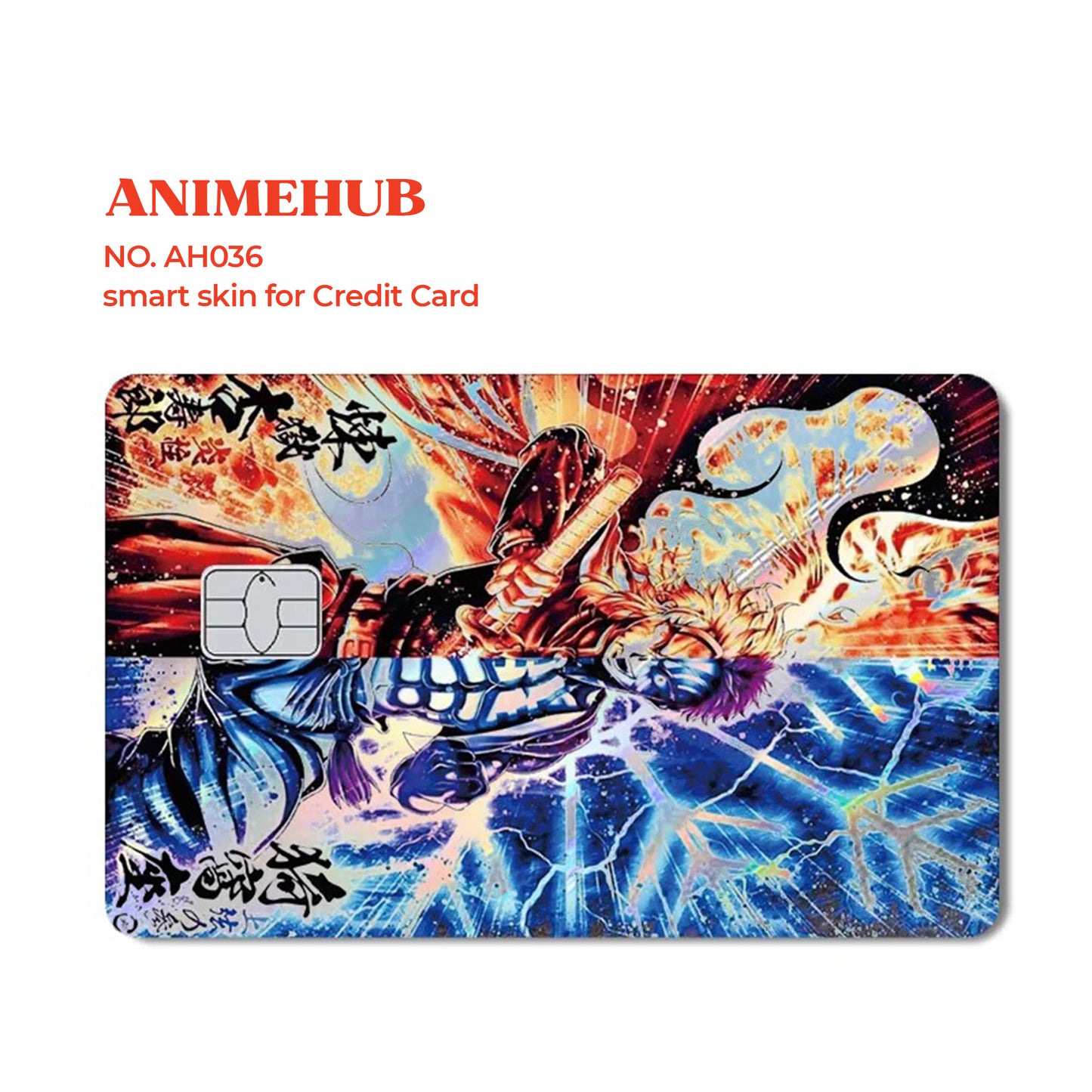 Demoon Slayerr 1  – Credit Card Skin Design Form ANIME HUB