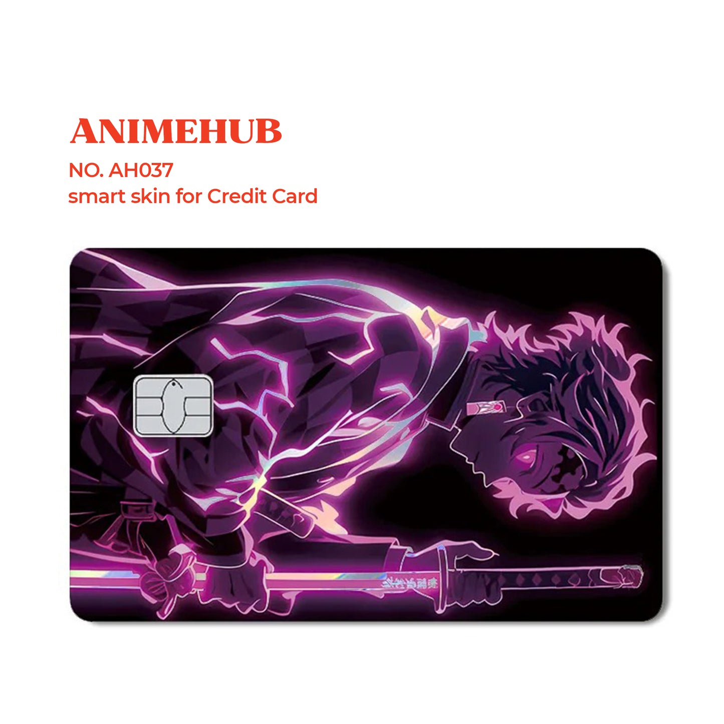 Demoon Slayerr 1  – Credit Card Skin Design Form ANIME HUB