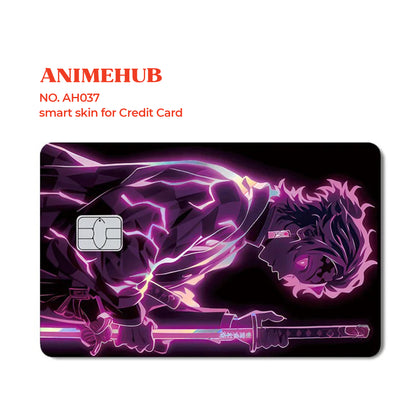 Demoon Slayerr 1  – Credit Card Skin Design Form ANIME HUB
