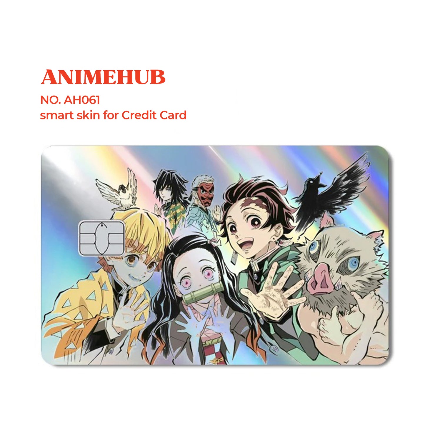 Demoon Slayerr 3 – Credit Card Skin Design Form ANIME HUB