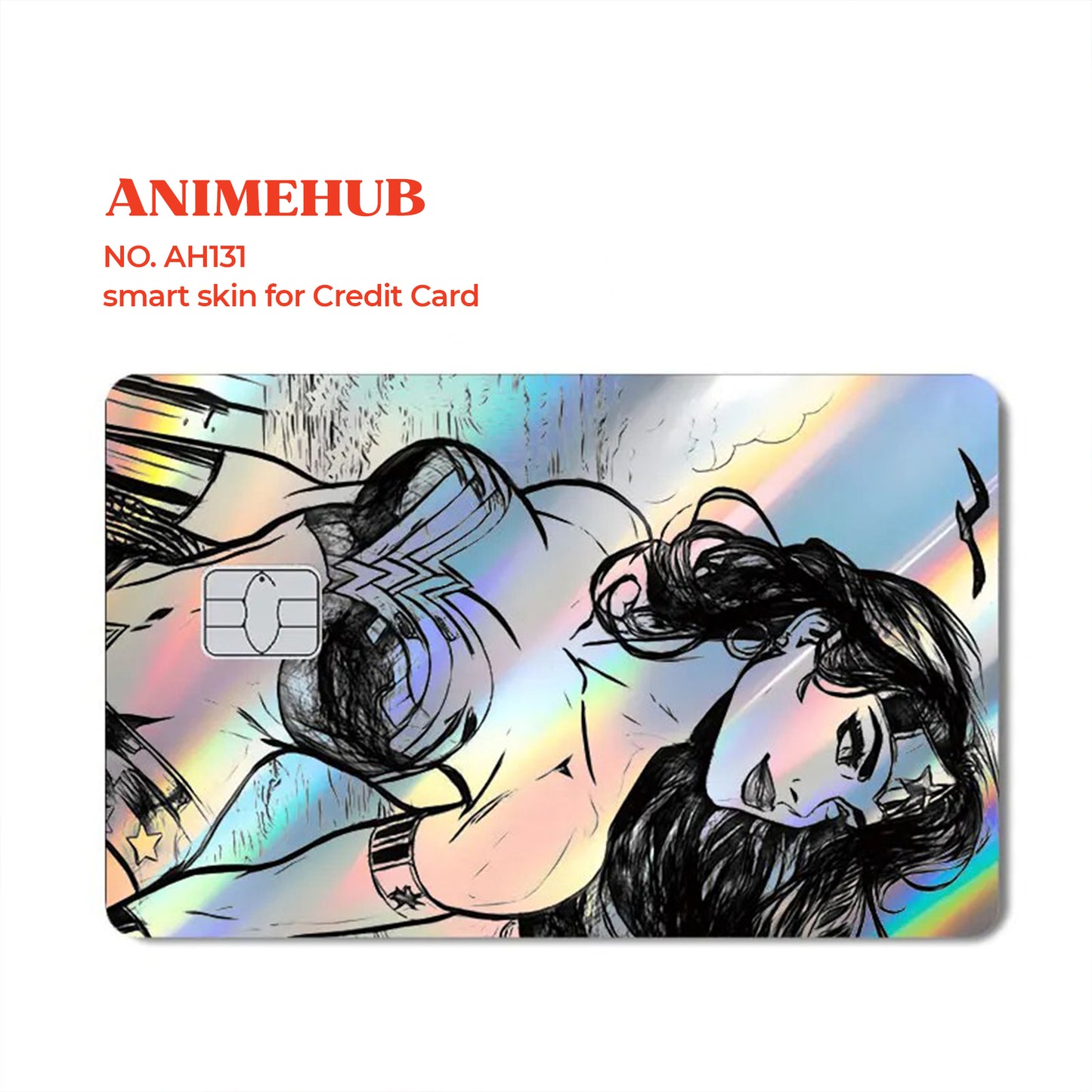 Super Hero D.C.D – Credit Card Skin Design Form ANIME HUB