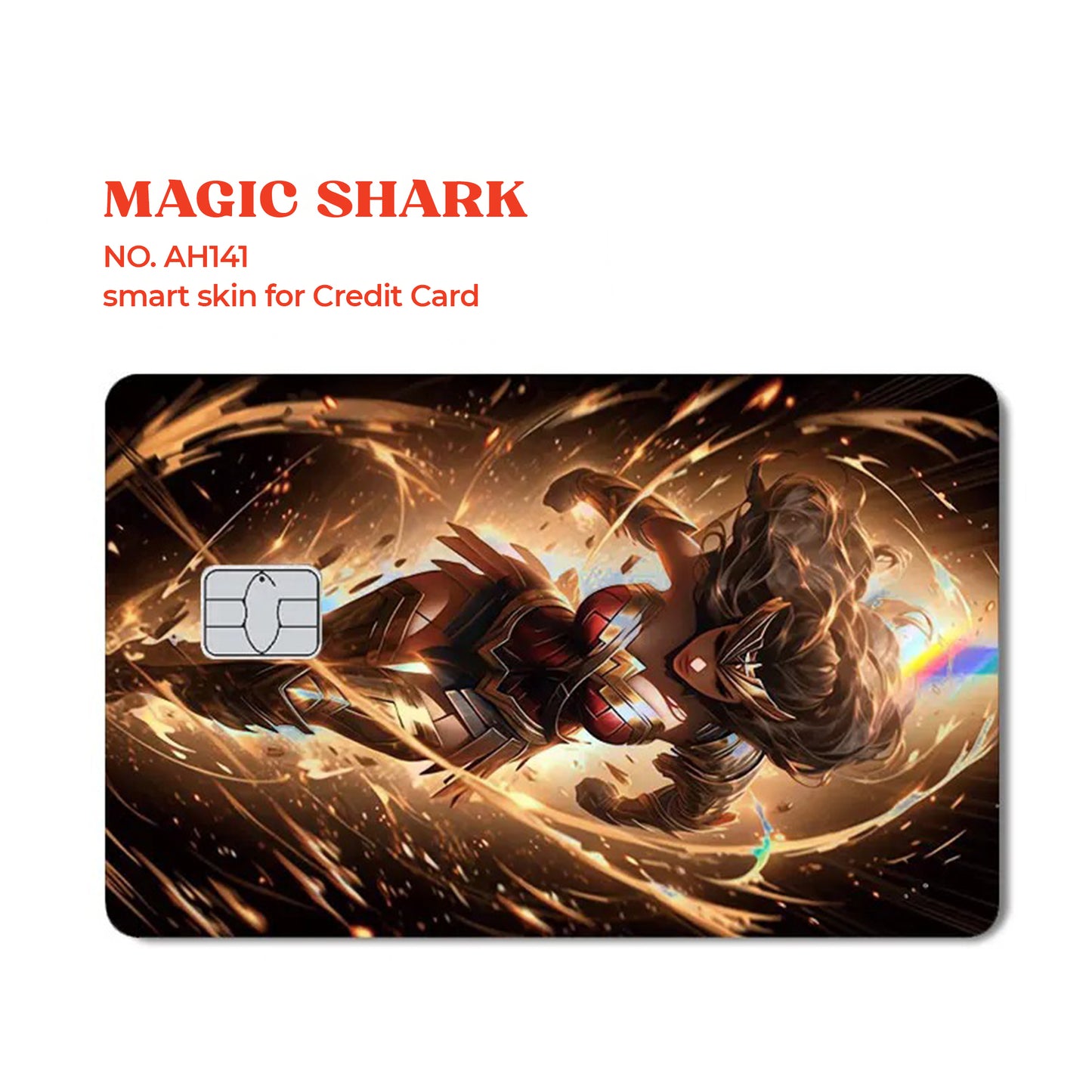 Super Hero D.C.D – Credit Card Skin Design Form ANIME HUB