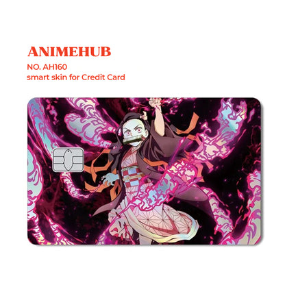 Demoon Slayerr 4 – Credit Card Skin Design Form ANIME HUB