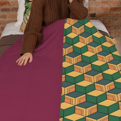 Demoon Slayerr – Tommiokka Giyyuu Blanket from ANIME HUB