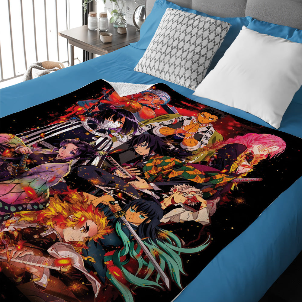 Demoon Slayerr 3 – Anime Blanket from ANIME HUB