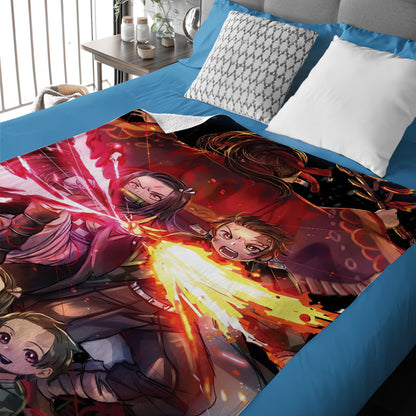Demoon Slayerr 1 – Anime Blanket from ANIME HUB
