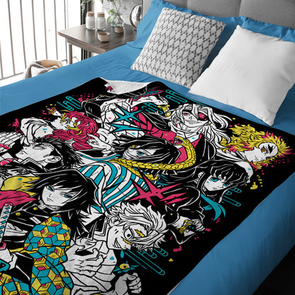 Demoon Slayerr 2 – Anime Blanket from ANIME HUB
