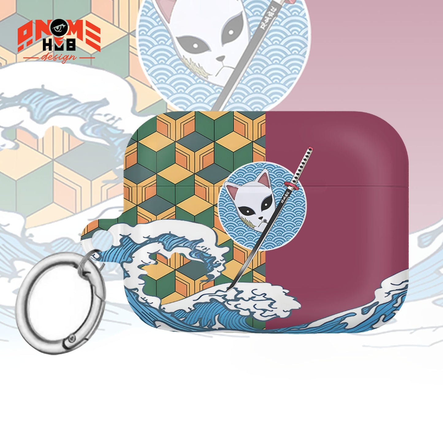 Demoon Slayerr – Toomiokka Giiyuu 1 Airpods Case ANIME HUB