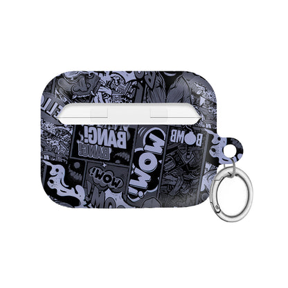 ¡BOOM! ¡BANG! ¡GUAU! 3 – Estuche para AirPods con estilo callejero de grafiti ANIME HUB