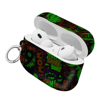 ¡BOOM! ¡BANG! ¡GUAU! 4 – Estuche para AirPods con estilo callejero de grafiti ANIME HUB