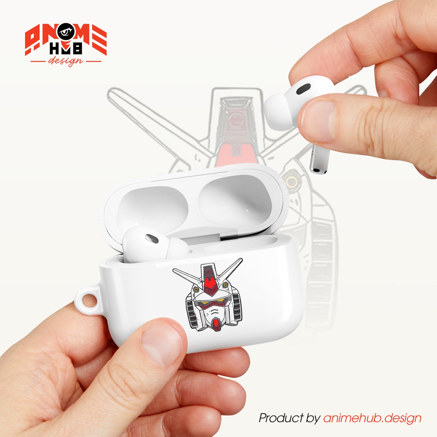 ¡BOOM! ¡BANG! ¡GUAU! 9 – Estuche para AirPods con estilo callejero de grafiti ANIME HUB