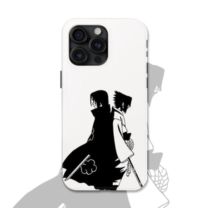 Narutoo 3 – Itachi & Sasuke Uchiha Throne Scene Phone Case ANIME HUB