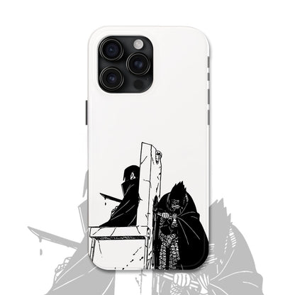 Narutoo 1 – Itachi & Sasuke Uchiha Throne Scene Phone Case ANIME HUB