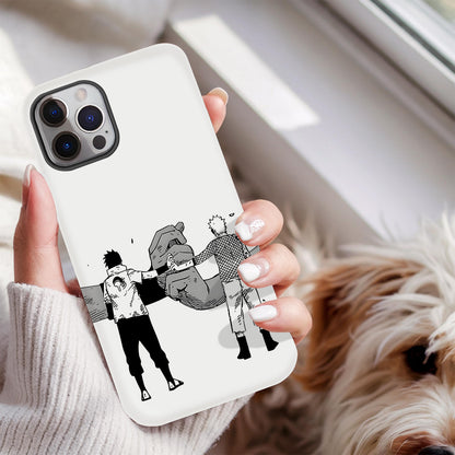 Narutoo 2 – Itachi & Sasuke Uchiha Throne Scene Phone Case ANIME HUB