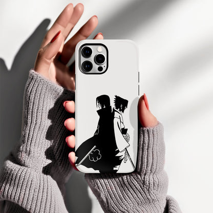 Narutoo 3 – Itachi & Sasuke Uchiha Throne Scene Phone Case ANIME HUB