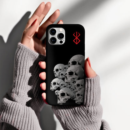 Berserk Manga Skull Phone Case – Dark Anime Design ANIME HUB