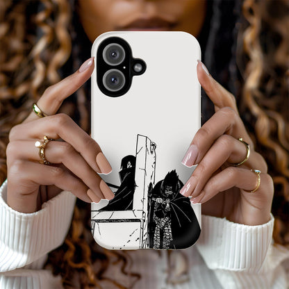 Narutoo 1 – Itachi & Sasuke Uchiha Throne Scene Phone Case ANIME HUB
