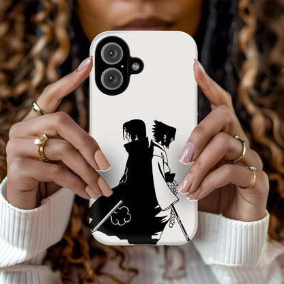 Narutoo 3 – Itachi & Sasuke Uchiha Throne Scene Phone Case ANIME HUB