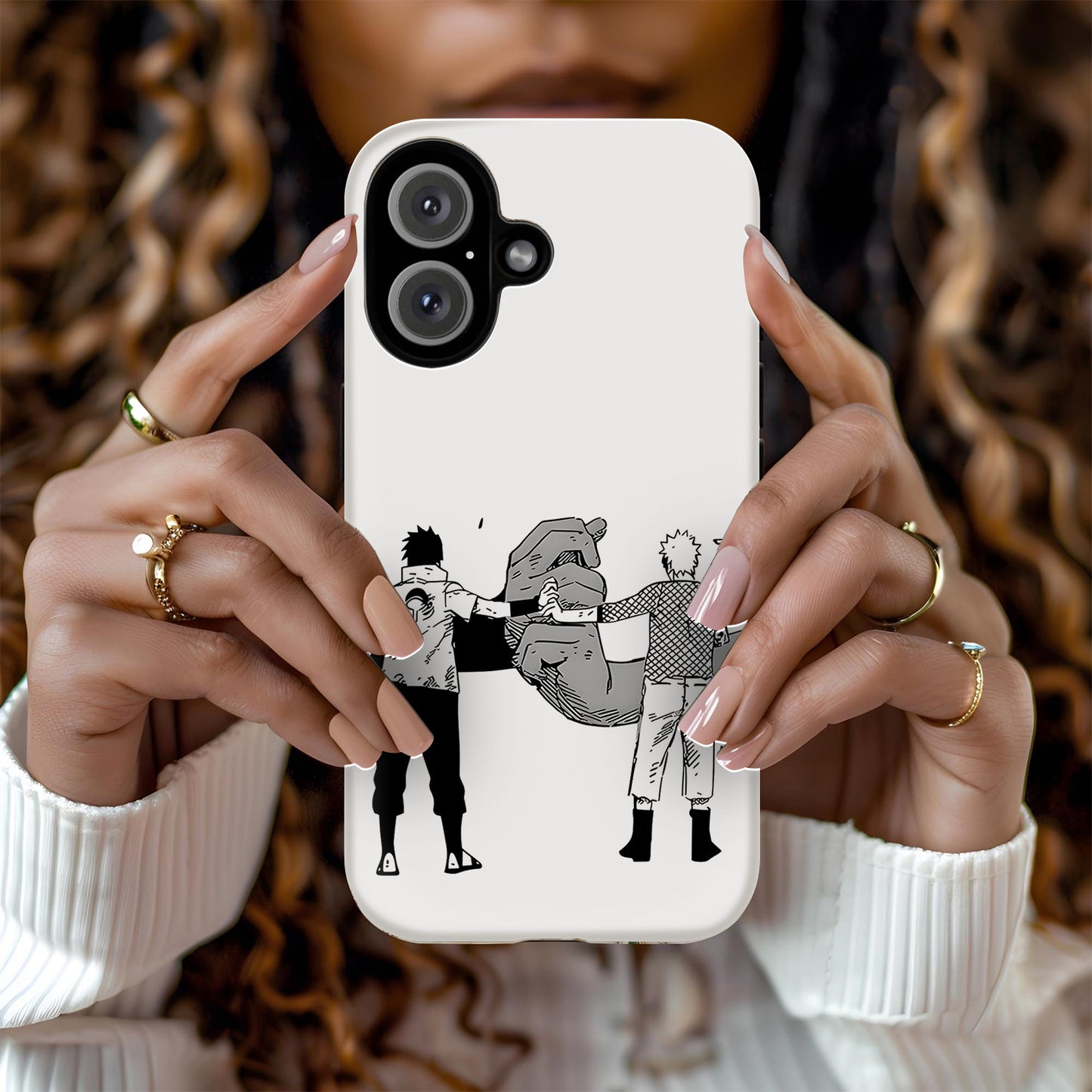 Narutoo 2 – Itachi & Sasuke Uchiha Throne Scene Phone Case ANIME HUB