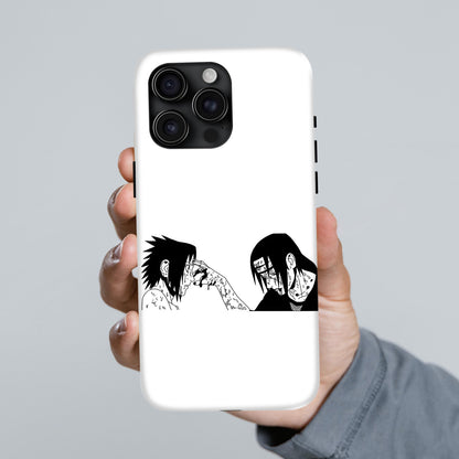 Narutoo 4 – Itachi & Sasuke Uchiha Throne Scene Phone Case ANIME HUB