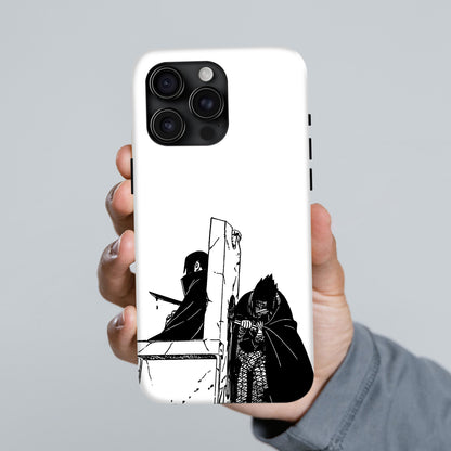 Narutoo 1 – Itachi & Sasuke Uchiha Throne Scene Phone Case ANIME HUB