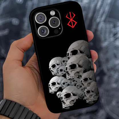 Berserk Manga Skull Phone Case – Dark Anime Design ANIME HUB