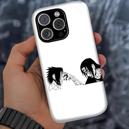 Narutoo 4 – Itachi & Sasuke Uchiha Throne Scene Phone Case ANIME HUB