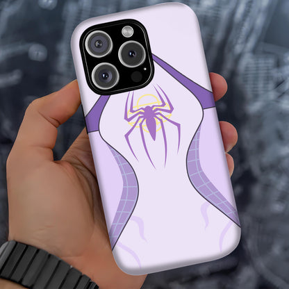 Spider-Gwen Inspired Phone Case 2 – Superhero Costume Design ANIME HUB
