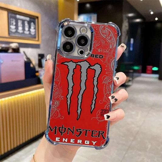 Color Full 2 Blue Energy Edition For Iphone/Samsung Cushion Drop Protection Phone Case
