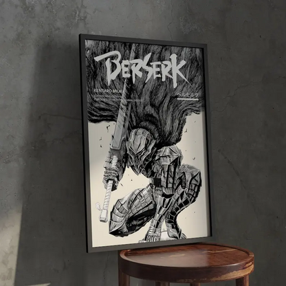 Póster de Griffith del anime Berserk | Arte mural de Berserk | Póster de Berserk | Impresión decorativa de alta calidad