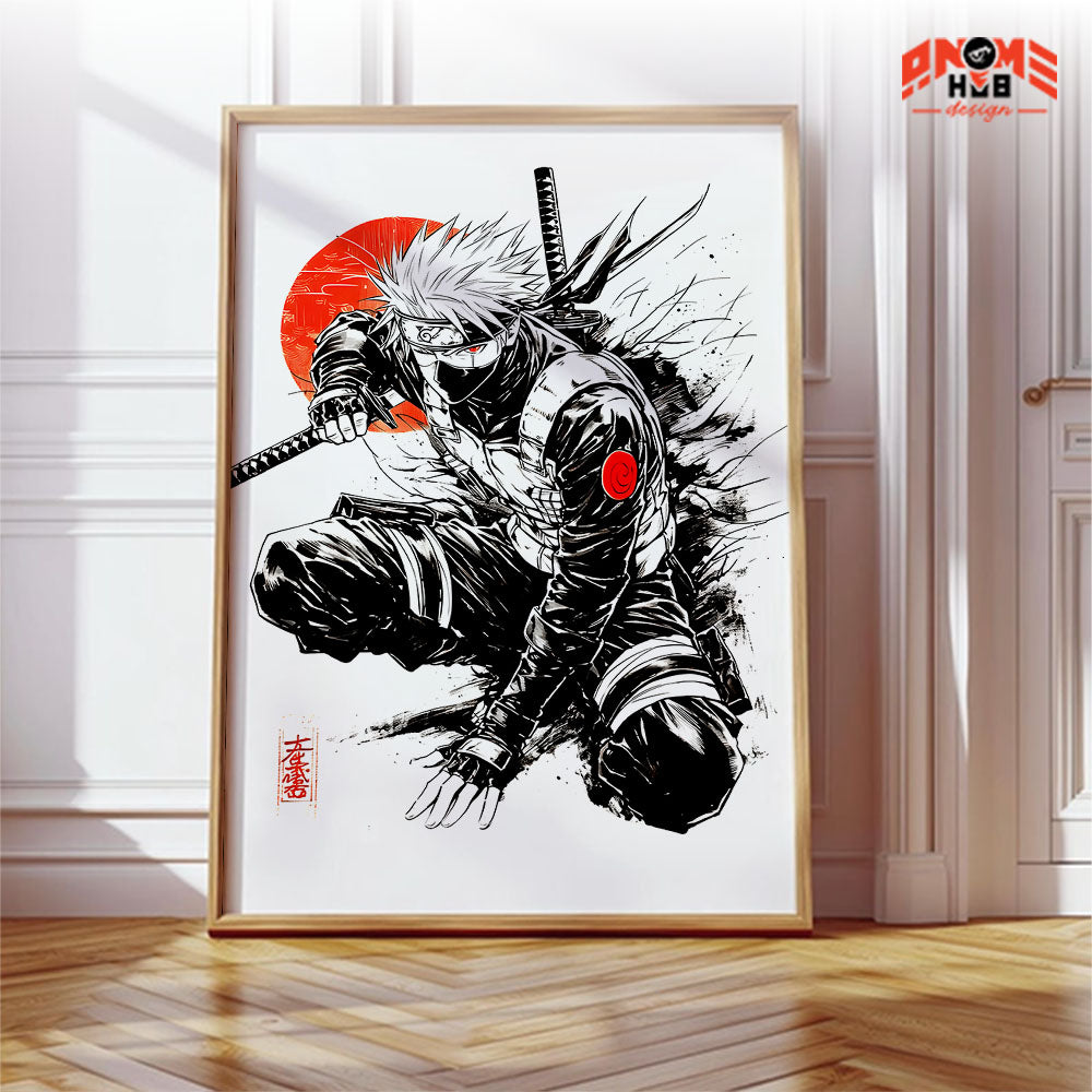 Narrutoo Poster/Canvas, Art Anime Wall Print, Wall Decor  – Hattakee Kakaasshi  Poster/Canvas ANIME HUB