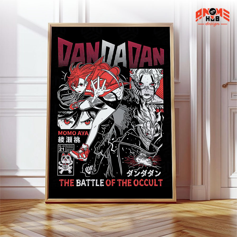 Daandadann 2 Poster/Canvas, Art Anime Wall Print, Wall Decor  –  Poster/Canvas ANIME HUB