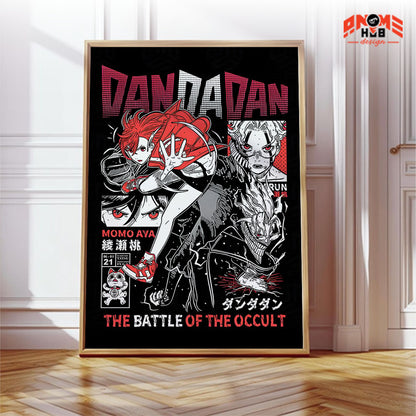 Daandadann 2 Poster/Canvas, Art Anime Wall Print, Wall Decor  –  Poster/Canvas ANIME HUB