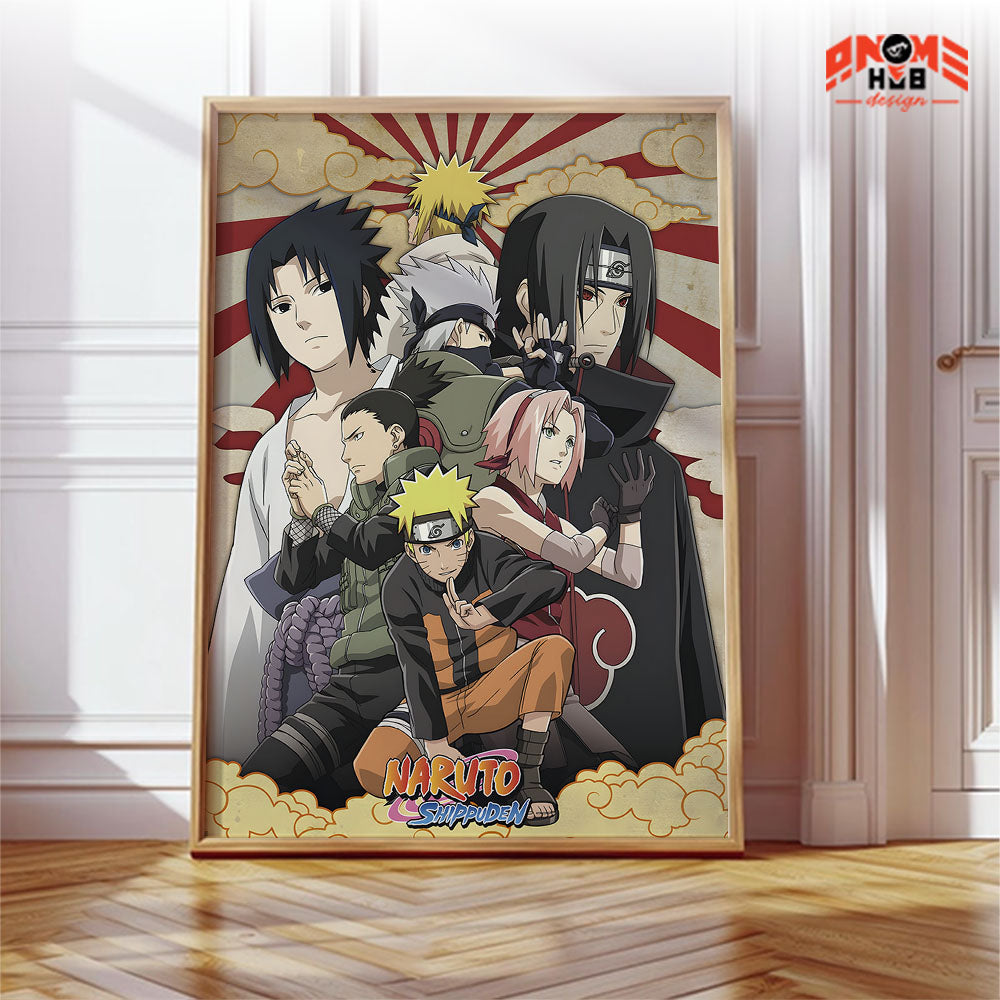 Narrutoo Poster/Canvas, Art Anime Wall Print, Wall Decor  –  Poster/Canvas ANIME HUB