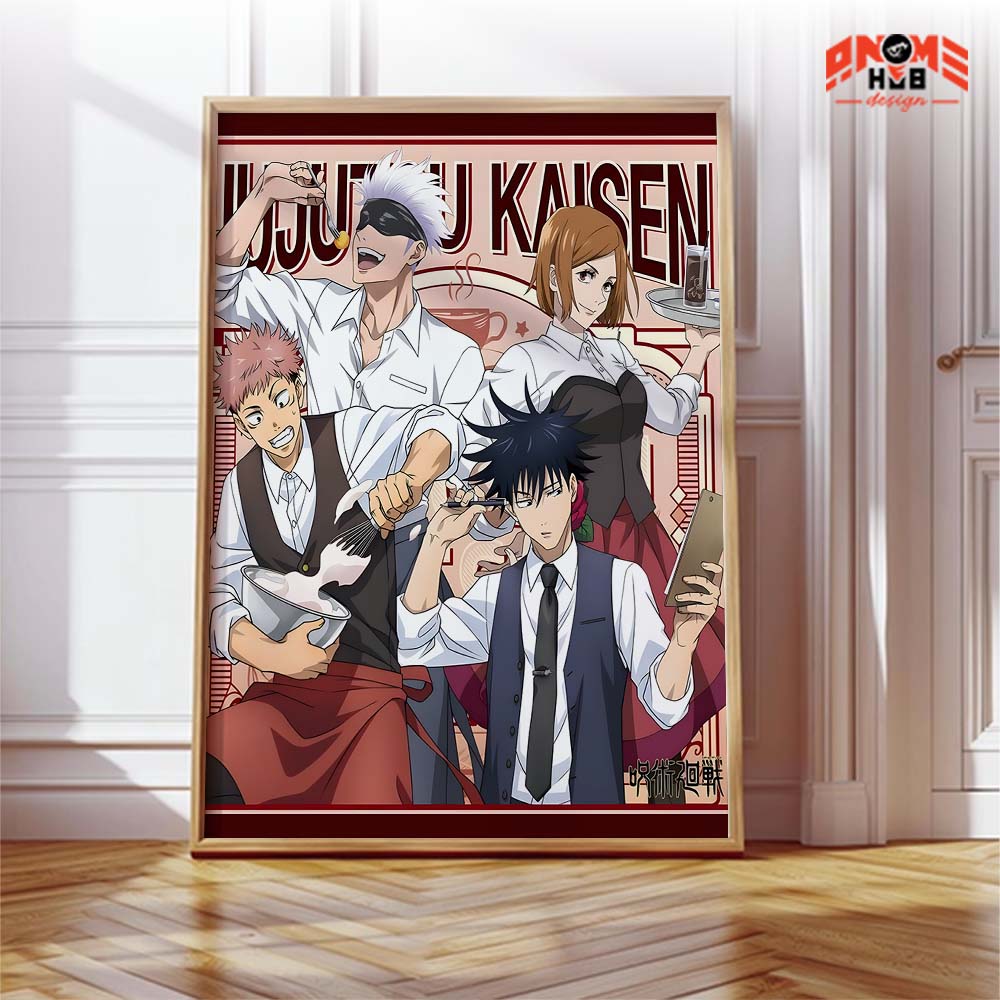 Jujustsuu Kaiisenn 26 Poster/Canvas, Art Anime Wall Print, Wall Decor  –  Poster/Canvas ANIME HUB