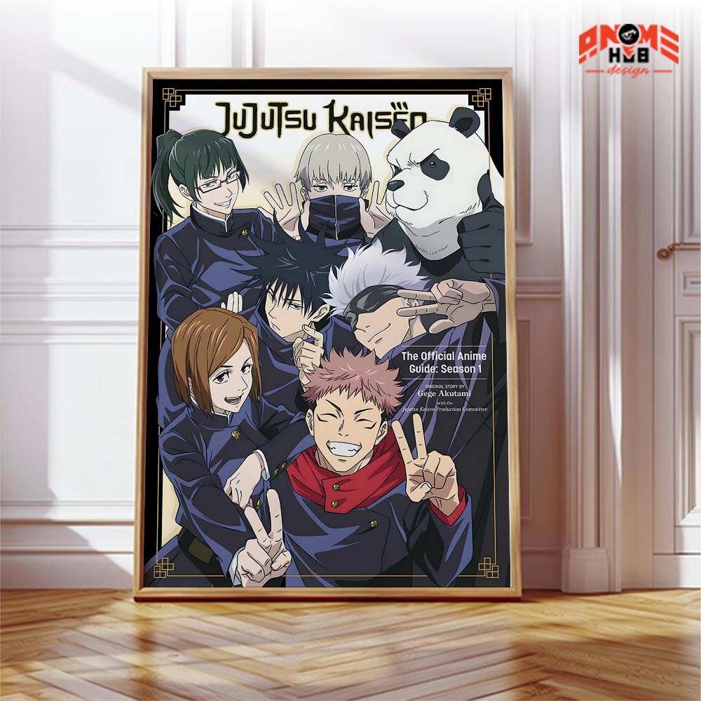 Jujustsuu Kaiisenn 13 Poster/Canvas, Art Anime Wall Print, Wall Decor  –  Poster/Canvas ANIME HUB