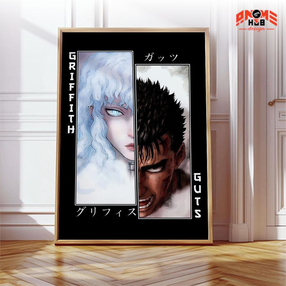 Berserkk 6 Poster/Canvas, Art Anime Wall Print, Wall Decor  –  Poster/Canvas ANIME HUB