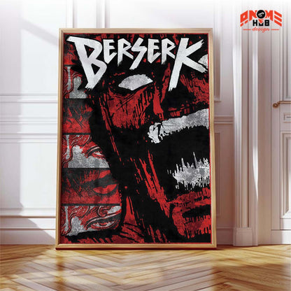 Digital Download | Berserkk 25 Poster/Canvas, Art Anime Wall Print, Wall Decor  –  Poster/Canvas ANIME HUB
