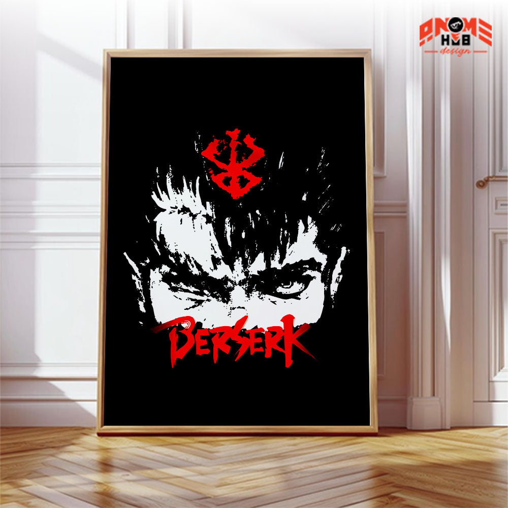 Póster de Griffith del anime Berserk | Arte mural de Berserk | Póster de Berserk | Impresión decorativa de alta calidad