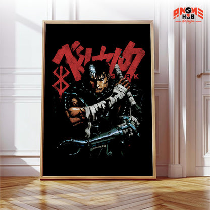 Berserkk 9 Poster/Canvas, Art Anime Wall Print, Wall Decor  –  Poster/Canvas ANIME HUB