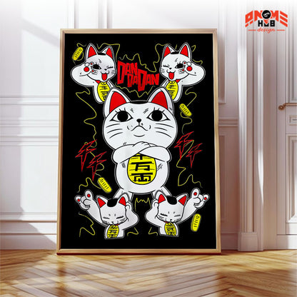 Daandadann 4 Poster/Canvas, Art Anime Wall Print, Wall Decor  –  Poster/Canvas ANIME HUB