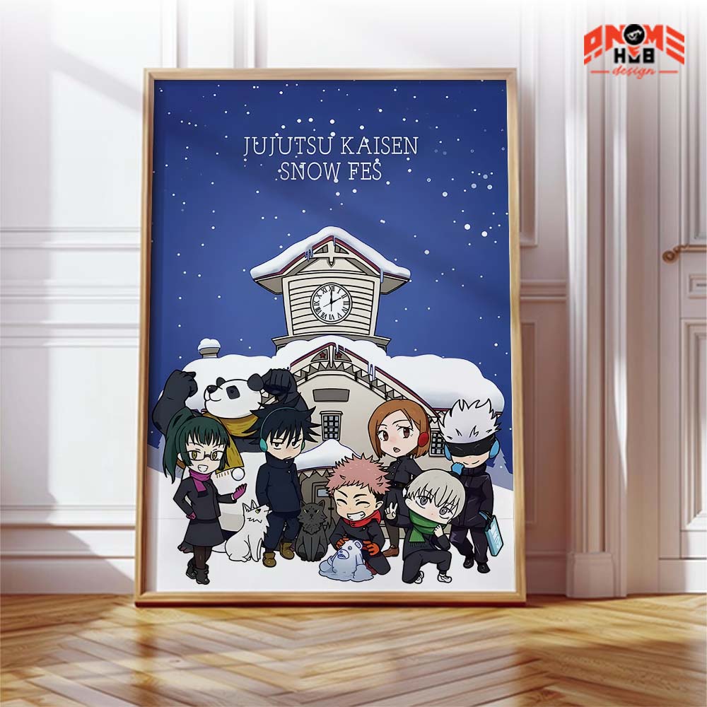 Jujustsuu Kaiisenn 22 Poster/Canvas, Art Anime Wall Print, Wall Decor  –  Poster/Canvas ANIME HUB