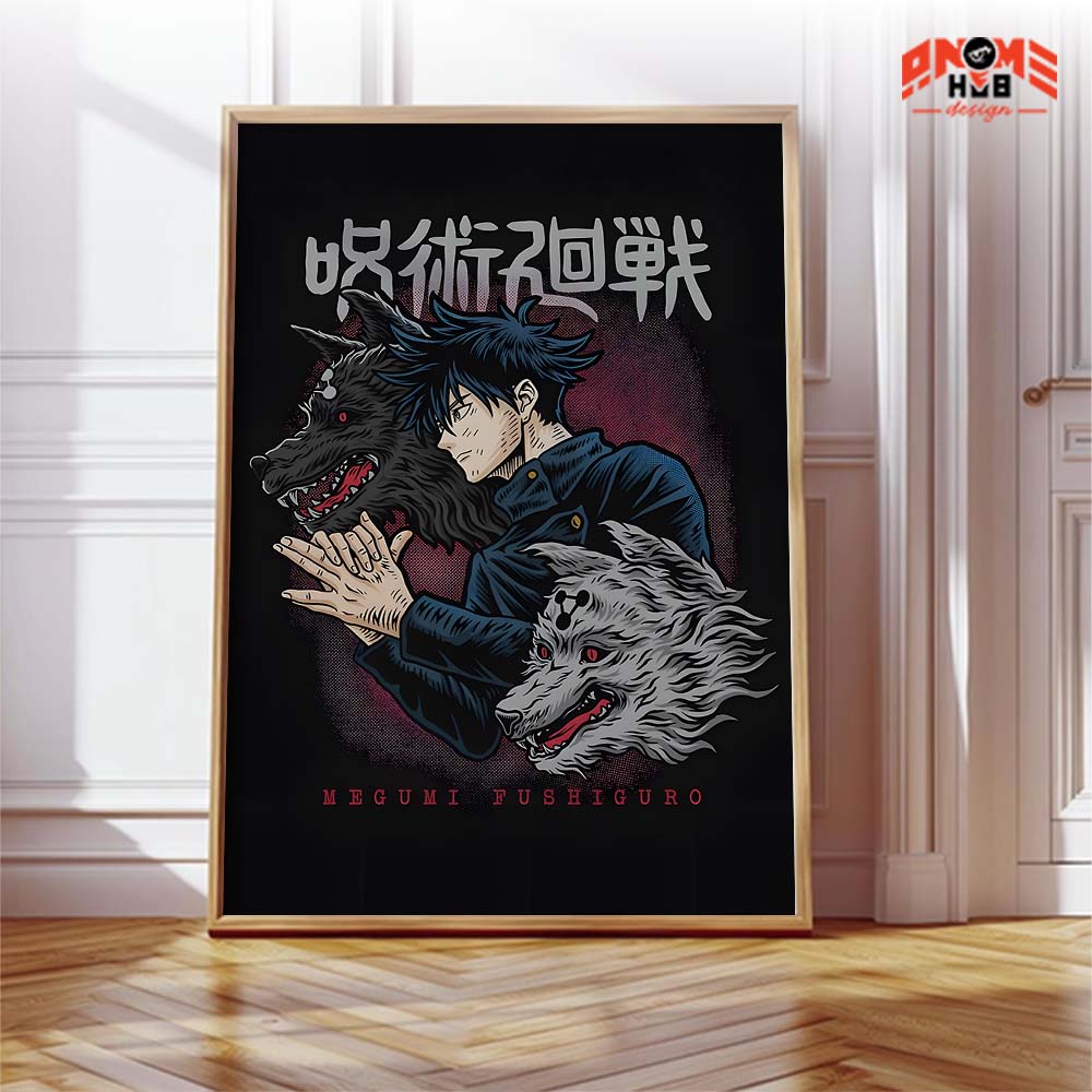 Jujustsuu Kaiisenn 16 Poster/Canvas, Art Anime Wall Print, Wall Decor  –  Poster/Canvas ANIME HUB