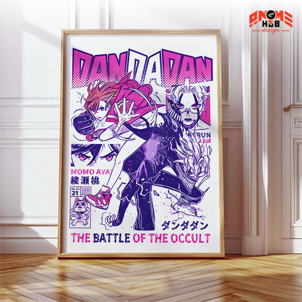 Daandadann 3 Poster/Canvas, Art Anime Wall Print, Wall Decor  –  Poster/Canvas ANIME HUB