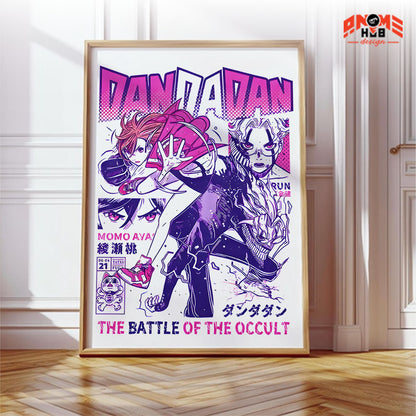 Daandadann 3 Poster/Canvas, Art Anime Wall Print, Wall Decor  –  Poster/Canvas ANIME HUB